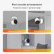 Розумна Wi-Fi камера спостереження (4.0 MP) 1DAL | Поворотна PTZ (WS-Q504B) APP "Tuya" - зображення 5
