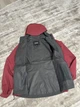 Мембранна жіноча куртка вітровка водонепроникна Outdoor Research Aspire GORE-TEX з капюшоном трекінгова гор текс малиновий розмір M - изображение 4