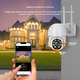 Вулична Wi-Fi камера 1DAL | Розумна PTZ камера поворотна IP66 (WS-Q202) APP "Tuya" - зображення 6