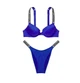 Жіночий купальник Bikini Shine Strap Sexy Tee PUSH-UP Blue OAR Logo Set Синій 34A + S - изображение 3