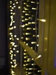 Гирлянда-штора «Водопад» 3×2 м 240 LED теплый свет с коннектором - изображение 3