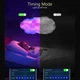 Светильник светодиодный Облако с RGB-подсветкой и пультом, питание USB - изображение 7