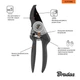 Секатор с перекрестными лезвиями, V-SERIES, сталь SK5 ALU - изображение 4