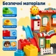 Конструктор дитячий "Будиночок з оглядовим колесом" для хлопчика та дівчинки 194 деталі (FL1115) - зображення 3