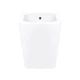 Биде напольное Qtap Tern QT1744003CW, керамика, белое глянцевое, 550x360x410 - изображение 3