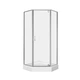 Душова кабіна Qtap Leo CRM10995-AC6 Clear 900x900 мм з піддоном Diamond і сифоном - зображення 1