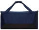 Спортивная сумка Nike NK ACDMY TEAM M DUFF 60L 100% полиэстер синяя 64х30х30 см - изображение 3
