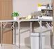 Раскладной стол из нержавеющей стали HN-602 150×60×73 см - изображение 5