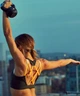 Гиря Adidas Kettlebell 4 кг чугун черная неопреновая с накаткой для лучшего захвата - изображение 7