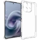 Чехол для Motorola G86 5G с бронь углами и бортами выше экрана прозрачный с защитой камеры - изображение 2