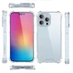Чехол для Apple iPhone 14 Pro с бронь углами и бортами выше экрана прозрачный с защитой камеры - изображение 2