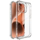 Чехол для Apple iPhone 16 Pro прозрачный с бронь углами с защитой камеры противоударный (борта выше экрана) - изображение 1