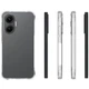 Чехол для Xiaomi Poco F7 прозрачный с бронь углами с защитой камеры противоударный (борта выше экрана) - изображение 5