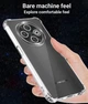 Противоударный чехол для Tecno Spark 30C (KL5n) прозрачный, усиленные углы с защитой камеры, TPU - изображение 4