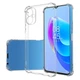 Чехол для Tecno Spark 9 Pro (KH7n) прозрачный с бронь углами с защитой камеры противоударный (борта выше экрана) - изображение 1