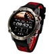 Смарт-годинник UWatch Smart Forest Pro Brutal Red OLED 1.43 дюйма з фітнес-трекером, 2 ремінці - зображення 2