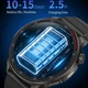 Смарт-годинник UWatch Smart Colorado Steel Black з 2 ремінцями екран 1.46 дюйма - зображення 5