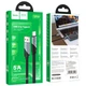 Кабель Hoco U119 Machine USB — Type-C 5A 1.2 м у текстильній оплетці чорний - зображення 5