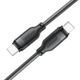 Кабель Acefast C16-03 Type-C — Type-C 60W 1.2 м плетеный черный - изображение 4