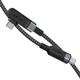 Кабель Acefast C5-03 USB-C — USB-C 100W 2 м кутовий алюмінієвий сплав чорний - зображення 2