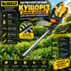 Кущорізи Для стрижки кущів DeWalt DCHT820 36V 5AP - изображение 4