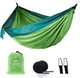 Гамак WCG TOURING H-04-6 нейлоновый XL 270x140см light green/green - изображение 1