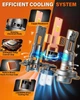 LED Лампы Termitor H7/90000 лм/6500K/H7LL 7-го поколения комплект (2 штуки) - изображение 7