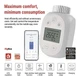Умная цифровая термоголовка Emos P5631S GoSmart с беспроводным управлением ZigBee - изображение 3
