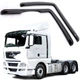 Дефлектори вікон для MAN Euro-5 TGA/TGA.X/TGS 2007-2016 Скотч Kuzgun K.MN.01 - зображення 1