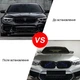 Накладки на распорку в решетку радиатора bmw G20 G28 (синие) - изображение 4