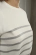 Джемпер женский S цвет молочный YUKI ЦБ-00296319 - изображение 5