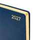 Дневник датированный 2027 Leo planner City A5 368 страниц синий (252752) - изображение 3