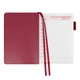 Дневник датированный 2027 Leo planner Binario A5 368 страниц красный (252728) - изображение 4