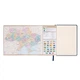 Дневник датированный 2027 Leo planner Vector A5 368 страниц синий (252758) - изображение 8