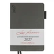 Дневник датированный 2027 Leo planner Binario A5 368 страниц серый (252726) - изображение 1