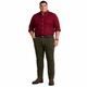 Чоловічі прямі стрейч-сатинові штани Polo Ralph Lauren Varick slim straight, оливкові, розмір W44B/L32 (великі розміри) - изображение 1