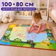 Килимок для малювання водою Машинки 100×80 см багаторазовий, 4 маркери, трафарети та штампи DM1813-3 - зображення 3