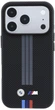 Etui BMW M Quadrille Kevlar Anthracite & Tricolor Print Lines MagSafe do iPhone 18 Pro / 17 Pro czarne (BMW001214) - obraz 3