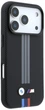 Etui BMW M Quadrille Kevlar Anthracite & Tricolor Print Lines MagSafe do iPhone 18 Pro / 17 Pro czarne (BMW001214) - obraz 4