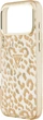 Etui Guess IML Leopard Glitter Triangle Logo MagSafe do iPhone 18 Pro Max / 17 Pro Max brązowe (GUE005632) - obraz 6