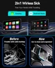 Беспроводной адаптер Mynoveex 2-в-1 для Apple CarPlay и Android Auto с Bluetooth 5.3 и Wi-Fi 6 - изображение 2