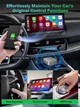 Беспроводной адаптер Aileway 2-в-1 для Apple CarPlay и Android Auto с Bluetooth 5.4 и Wi-Fi 5,8 ГГц - изображение 4