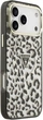 Etui Guess IML Leopard Glitter Triangle Logo MagSafe do iPhone 18 Pro Max / 17 Pro Max czarne (GUE005628) - obraz 4