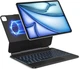 Чохол-клавіатура TECURS QWERTZ для iPad Air 13" (M4/M3/M2 2026/2025/2024) та iPad Pro 12.9 (6/5/4/3 Gen) магнітний кейс із клавіатурою з підсвіткою та трекпадом чорного кольору - зображення 1