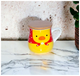 Керамічний кухоль 450 мл для чаю з бамбуковою кришкою Love Cup колір жовтий SQ-25328 - зображення 5