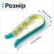 Универсальная открывалка для банок и бутылок ABS + PVC BG-23 бирюзовая - изображение 5