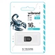 USB флеш накопитель Wibrand 16GB Scorpio Black USB 2.0 (WI2.0/SC16M3B) Wibrand WI2.0/SC16M3B 1079217 - изображение 2