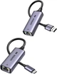 Адаптер UGREEN USB C - Ethernet 2.5G для ноутбука, алюмінієвий, комплект з USB - Ethernet RTL8156BG - зображення 1