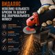 Набор металлических щеток для УШМ / болгарки 3 шт резьба 5/8"-11 - изображение 6