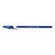 Ручка масляная BUROMAX BM.8362-01, LINEA, 0,5 мм, трехгранный корпус, синие чернила (6482) - изображение 1